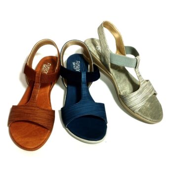 Ladies slippers with PVC sole, PU/synthetic upper, and insole, featuring fashionable design and premium materials from Fusion Seller by Samson Manufactures